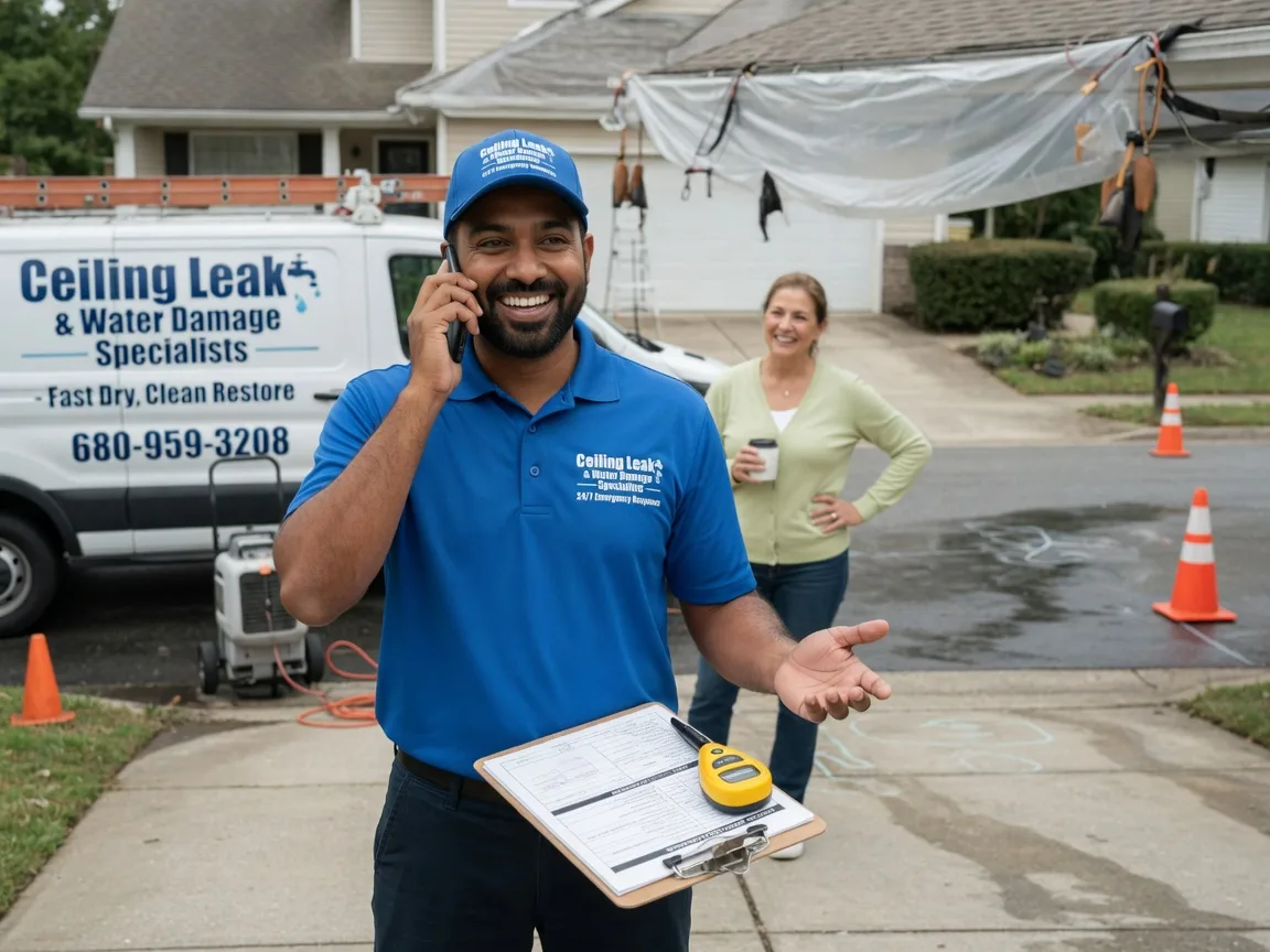 Ceiling Leak Cleanup Perkinsville, NY FAQs